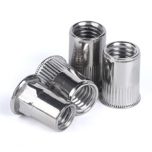 Rivet Nut Stainless Steel Flat Head Insert Blind Paneling Sheet Metal Riveted Nuts